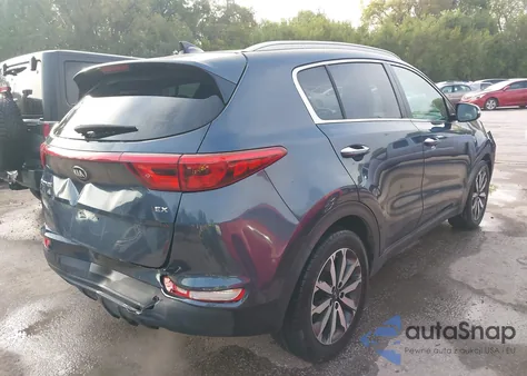 2017 Kia Sportage Ex z USA, uszkodzony, nr VIN KNDPN3AC8H7237431